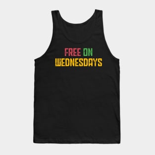 Biden campaign trolls Trump with FREE ON WEDNESDAYS Tank Top